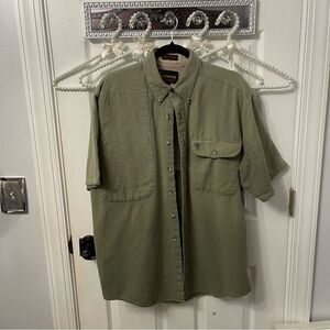 Browning Men's Green Button-Up Shirt